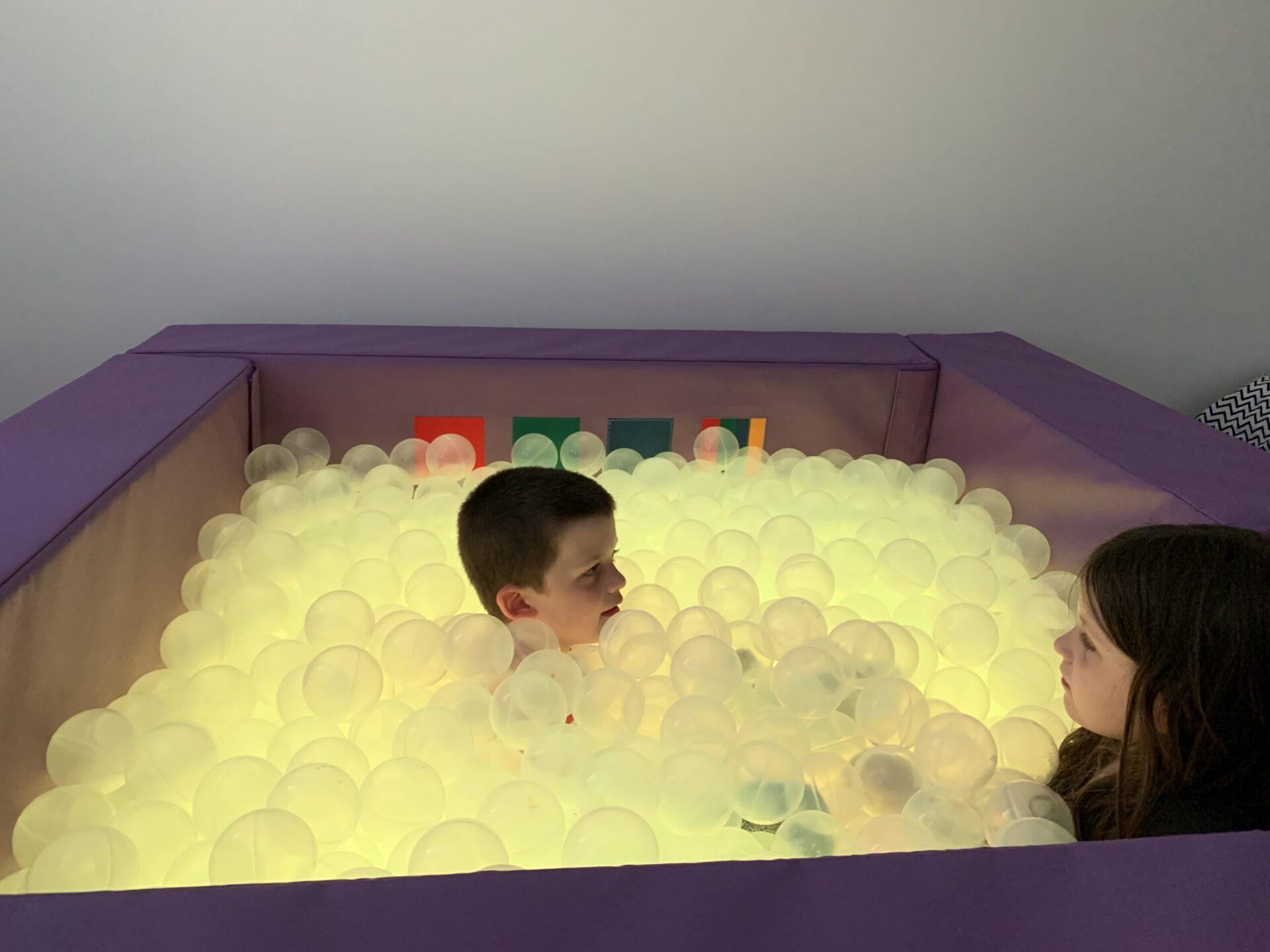 Interactive Illuminated Ball Pool