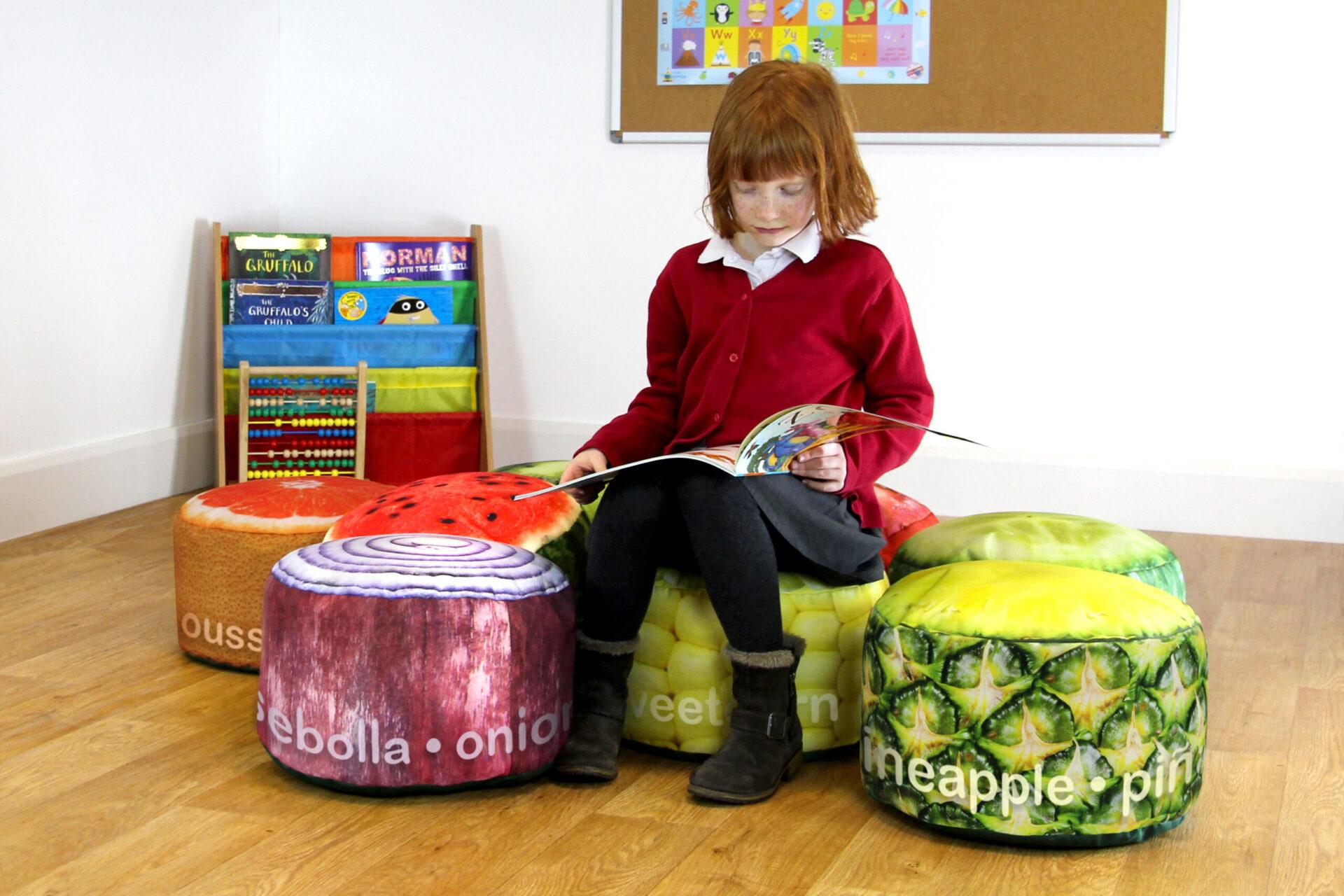 Mini Fruit & Veg Stool Sets - Image 2
